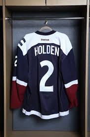 Holden proved to be a late bloomer. Nick Holden Colorado Avalanche Game Worn Third Jersey Nhl Auctions