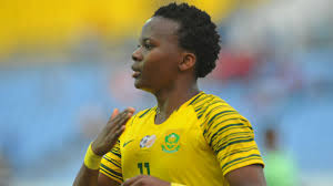 Rwmg sports management presents highlights of banyana banyana striker thembi kgatlana (1995) South Africa S Heroine Thembi Kgatlana Reveals Inspiration Behind Her Memorable Awcon Goal Com