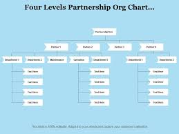 four levels partnership org chart maintenance operations