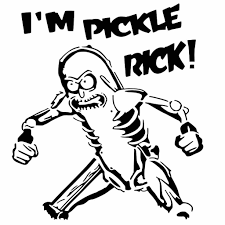 Rick and morty coloring pages pickle rick. Pickle Rick Stencil 2 By Longquang Stencils Rick Stencil Designs Coloring Home