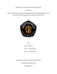 Ø tian juga bermaksud prinsip tertinggi di dalam alam semesta serta dalam konteks etika konfusianisme. Pdf Hubungan Antara Filsafat Dengan Ilmu