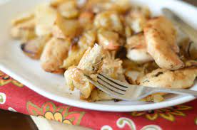 Easy Baked Apple Chicken Mommy Hates Cooking