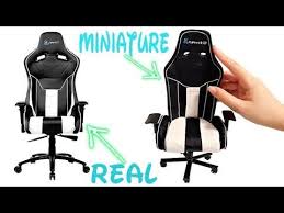 Diy Miniature Gaming Chair Newskill Tutorial Crafts Youtube Gaming Chair Miniature Gaming Miniatures