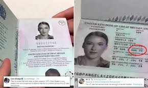 Create your own passport photos or passport pictures for passport, visa and other id photos. Twitter Mocks Home Office S New Blue British Passport Saying Woman Featured Can T Be 47 Daily Mail Online