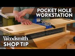 8 Woodworking Tip Pocket Hole Jig Workstation Youtube Woodworking Tips Woodworking Jigsaw Learn Woodworking