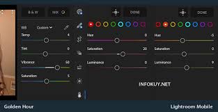 Rumus lightroom malam hari atau night tone. Rumus Lightroom Golden Hour Kekinian Banget Infokuy