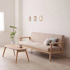 Simple Detachable Small Sofa Small Single Solid Wood Sofa Combination Furniture Minimalist Sofa Minimalist Living Room Small Living Room Decor