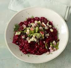 Rote Bete Risotto Mit Matjes Rezept Risotto Matjes Rote Bete