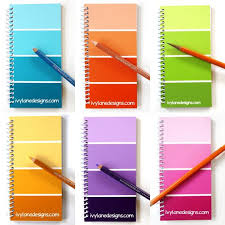 Paint Chip Notebook Journal Kids Arts And Crafts Birthday Party Favors Art Supplies Bo Paint Samples Crafts Arts And Crafts For Kids Birthday Party Crafts