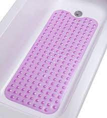 Gorilla grip original patented bath, shower, tub mat this shower and bath mat feature a total of 324 suction cups that work all clean and smooth shower and tub floor. The Best Baby Bath Mats Of 2021 Experienced Mommy