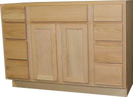 Check spelling or type a new query. Quality One Woodwork Vdb4821 48 X 21 X 34 Inch Unfinished Oak 8 Drawer 2 Door Vanity Base Cabinet At Sutherlands