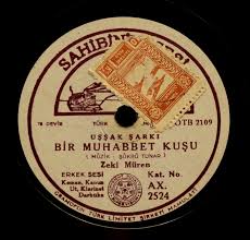 Zeki Muren Bir Muhabbet Kusu Gercek Tas Plak Kaydi Sanat Muzigi Gercekler Kusu