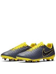 Nike Tiempo Legend Academy Firm Ground Football Boots Grey Yellow Size 11 Men Grey Yellow 11 Football Boots Nike Gloves Football Shoes