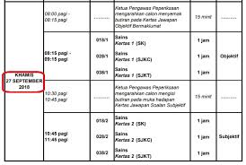 Jadual peperiksaan upsr 2020,jadual waktu tarikh peperiksaan upsr tahun 2020 rasmi. Soalan Upsr Percubaan 2019 Kecemasan E
