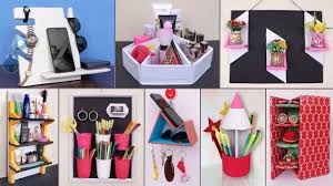 10 Best Apartment Organization Ideas Diy Handmade Things Youtube Diy Handmade Cardboard Crafts Diy Crafts