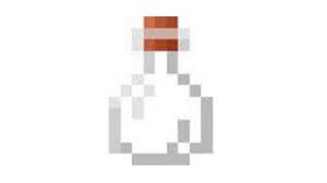Add items to make glass. Minecraft How To Craft A Glass Bottle Youtube