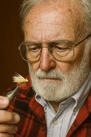 I don't often tie changers, but when I do, I… uuuhhh… do?… It's powerful  without being purple, stout, with coyote, craft and body chenille. I'm used  to making my own stiffer/denser brushes,