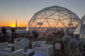 The Ice Cube Rooftop Igloo Bar Paris Best Rooftop Bars Paris Rooftops Rooftop Bar