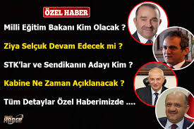 Cumhurbaşkanı recep tayyip erdoğan, cumhurbaşkanı hükümet sistemi'nin ilk kabinesini açıkladı. Milli Egitim Bakani Degisecek Mi Milli Egitim Bakani Adaylari Kimler