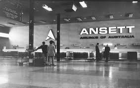 Essendon Airport 1969 Australian Airlines Melbourne Airline