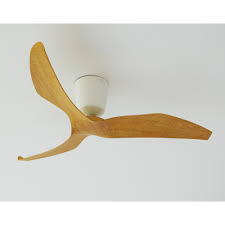 With a suspension length of 20 inches. Aeratron Fr Three Blade 50 Dc Ceiling Fan White With Woodgrain Harvey Norman