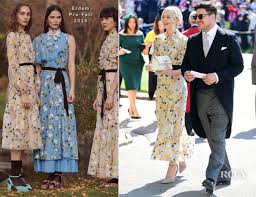 Oprah winfrey leaves st george's chapel at windsor castle after the wedding of meghan markle and prince harry on may 19, 2018 in windsor, england. Carey Mulligan In Erdem Prince Harry Meghan Markle S Royal Wedding Red Carpet Fashion Awards