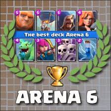 Just like the last two best decks per arena, a hog cycle/spam deck makes the arena 6 best decks too. Arena 6 Best Deck Ever Clash Royale Fan Site