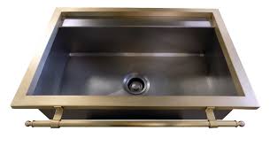 Pry the front fascia off, using a pry bar. Custom Sinks Made To Order Texas Lightsmith