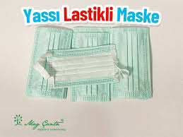 Yassi Lastikli Maske Maskeler Canta Kulak