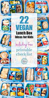 22 Vegan Kids Lunch Box Ideas For Little Kids Looking For Plant Based Ideas For Your Little Ones Lunch Box V Vegetarian Kids Lunch Vegan Lunch Box Vegan Kids