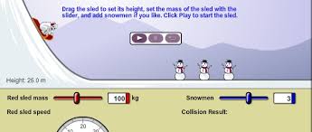 Sled wars is an interactive simulation that allows students to explore what happens when objects collide. Gizmos And Reflex Site Announcements Explorelearning News