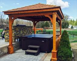 Or as an intimate space for reading or reflection. 26 Spectacular Hot Tub Gazebo Ideas Home Stratosphere