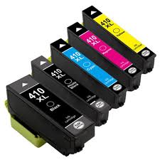 Verify that the ink cartridges are in the ink changing position in the center of the printer. 4 Pack Epson 410 Expression Xp 530 Xp 630 Xp 640 Xp 7100 Xp 830 Remanufactured High Yield Ink Cartridges