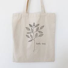 Little Tree Tote Bag Png Digital Print File Minimal Floral Etsy In 2021 Cloth Tote Bag Tote Bag Canvas Design Tote Bag