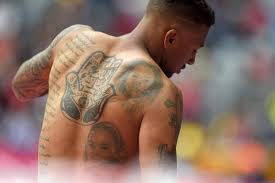 Tattoofilter is a tattoo community, tattoo gallery and international tattoo artist, studio and event directory. Jerome Boateng S 21 Tattoos Their Meanings Body Art Guru
