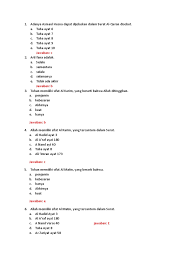 20 hukum yang berkaitan dengan perilaku moral. Soal Pai Kelas X Semester 1