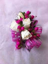 Prom flowers peach the flower diva. Photo Gallery Photo Of Hot Pink Wrist Corsage Homecoming Flowers Prom Corsage Pink Prom Flowers