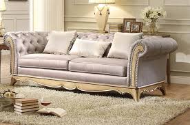 Buy the best living room furniture in the washington dc, northern virginia, maryland and fairfax va area only at belfort furniture. Stunning Faux Silk Upholstered Traditional Tufted Sofa Livingroom Furniture Sale Retro Sofa Sofa Set Gold Sofa