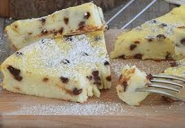 Clafoutis A La Ricotta Et Pepites De Chocolat Au Thermomix Plat Et Recette Recette Gateau Facile Recette Pepite Chocolat