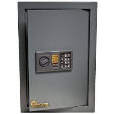 Magnum 0 58 Cu Ft Wall Security Safe 52539 The Home Depot Security Safe Security Safe Box Home Security