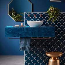 Recent trends in design show that blue becomes increasingly common in the foremost fashionable blue bathroom designs. Pin On Miniature Inspirations Bathrooms