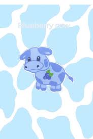 Country paintings happy paintings tole painting fabric painting drawing for kids art for kids cute cows cow art digi stamps. Ii Made Another Cow And It Call Blueberry Cow Cow Wallpaper Cartoon Cow Unicorn Wallpaper