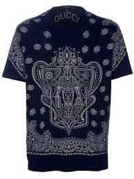 Gucci Printed Crew Neck T Shirt Jersey Tee Garment Clothing Mens Tshirts Mens Shirts Versace T Shirt Easy, quick returns and secure payment! pinterest