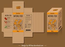 Printable box file label template. Food Packaging Templates Free Vector Download 32 479 Free Vector For Commercial Use Format Ai Eps Cdr Svg Vector Illustration Graphic Art Design