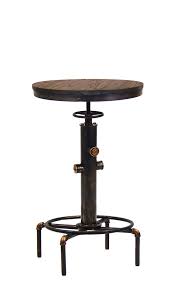 Maybe you would like to learn more about one of these? 24 Round Industrial Style Adjustable Bar Height Table Elmwood Top And Steel Base Restaurant Furniture A1 Restaurant Furniture