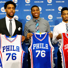 Buy philadelphia 76ers basketball jerseys and get the best deals at the lowest prices on ebay! Philadelphia 76ers Stubhub Partner On First Nba Jersey Ad Sports Illustrated