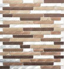 Hochwertige fliesen gibt es beispielsweise von vital naturkeramik, deutsche steinzeug und villeroy & boch. Mosaik Fliese Aluminium Beige Braun Verbund Alu Alu Kupfer Fliesenspiegel Kuche Mos49 A991 F