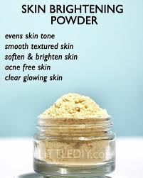 For girls, you can use the ingredient list as it is. Skin Whitening Herbal Bath Powder Earthshealthbeautycare Facebook