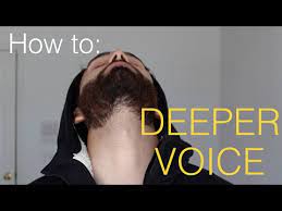 How To Make Your Voice Deeper | 4 Steps - Youtube