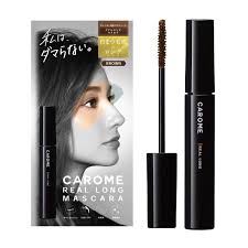 CAROME. Caromee Real Long Mascara Brown 6mL Produced by Darenogare